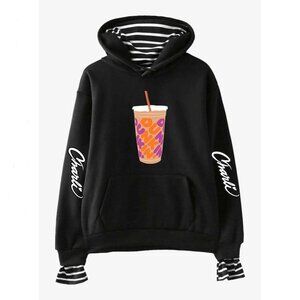 Charli D'Amelio Sweater Pullover Sport Hoodie Sweatshirt Iced Ice Coffee Tumbler